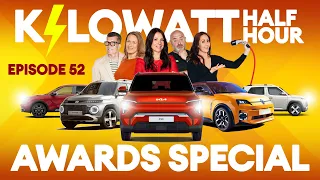 Kilowatt Half Hour Ep 52: Awards Special: Cars of the Year 2025 | Electrifying.com