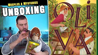 Oliva | Unboxing w/ Johnny | Deck-Building Board Game