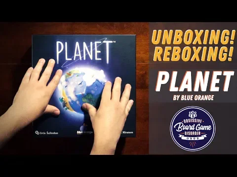 Unboxing Planet by Blue Orange