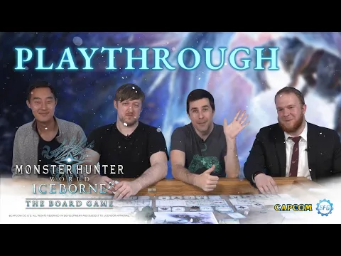Monster Hunter World Iceborne: The Board Game Playthrough | Rajang!