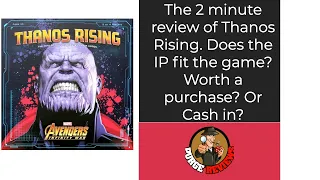 The Purge: # 3885 Thanos Rising: Avengers Infinity War: The 2 Minute Review