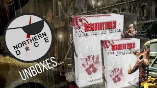 Resident Evil 3 The Board Game + Expansion Unboxing - "It'll Focus Soon..."