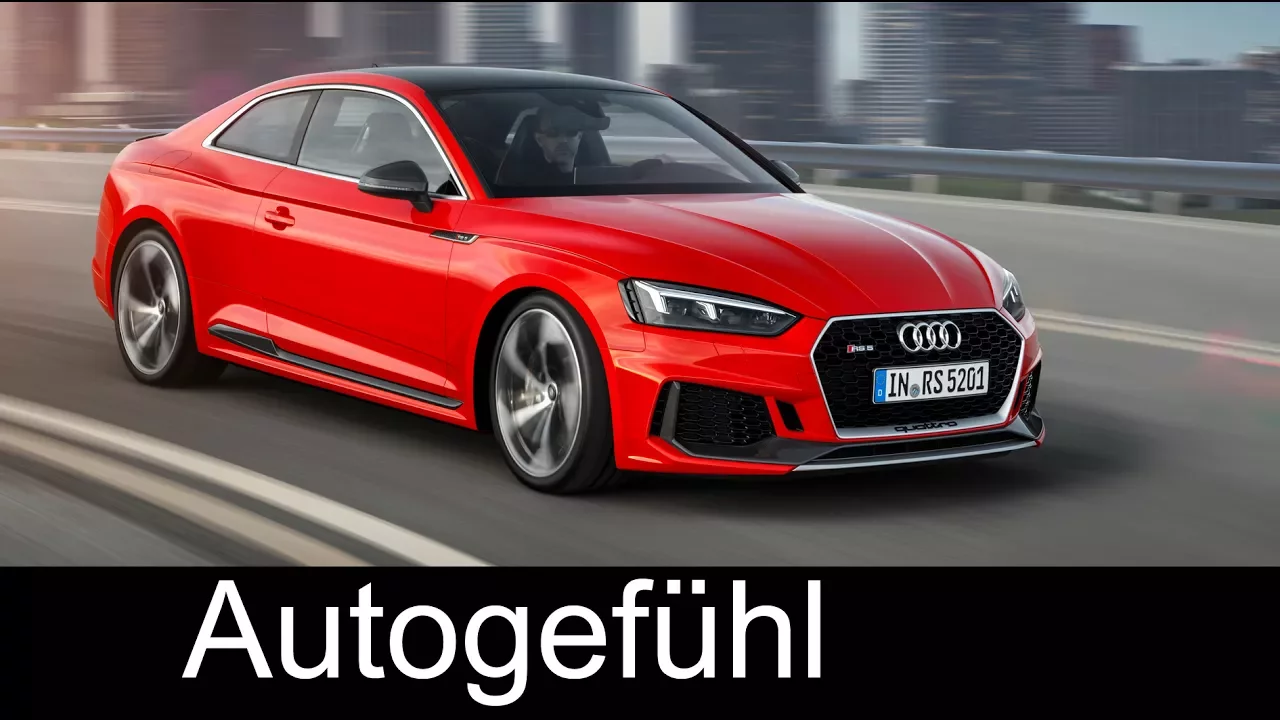 Audi RS 5 Coupé Preview & Acceleration - Autogefühl