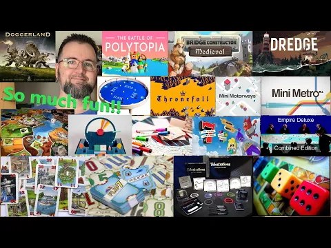 Josh Yaks about 8 video games and 8 board games played in August 2025
