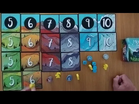 Mountain Goats #howtoplay #review #boardgame #tabletop AmassGames #games #game #spiel #dice