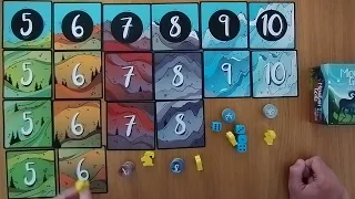 Mountain Goats #howtoplay #review #boardgame #tabletop AmassGames #games #game #spiel #dice