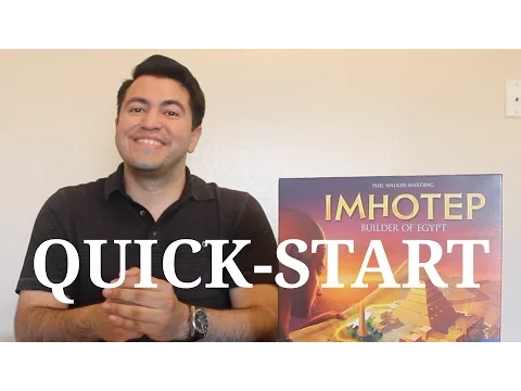 How We Play: Imhotep (quick-start!)
