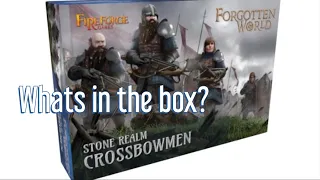 Unboxing Stone Realm Crossbows, from FireForge.