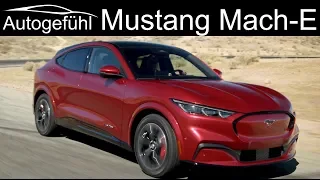 Ford Mustang Mach-E key facts - EV SUV yes, but calling it Mustang?  Autogefühl