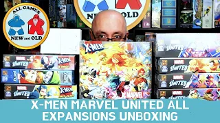 X-Men Marvel United Expansions Unboxings