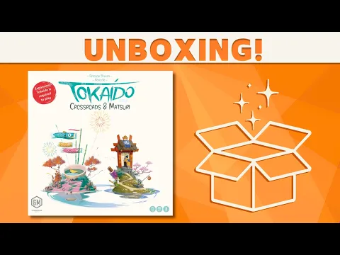 Tokaido: Crossroads & Matsuri Expansion UNBOXING!