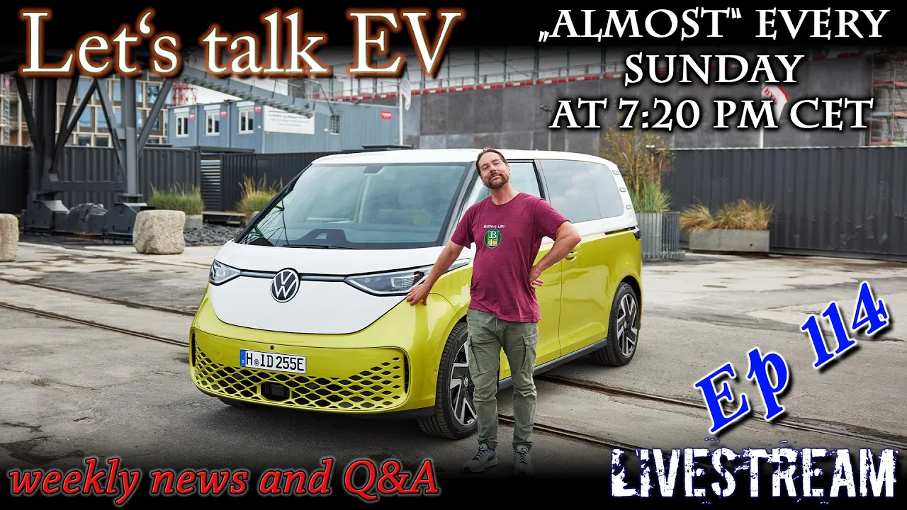(live) Let's talk EV - I am going camping in the VW Id Buzz