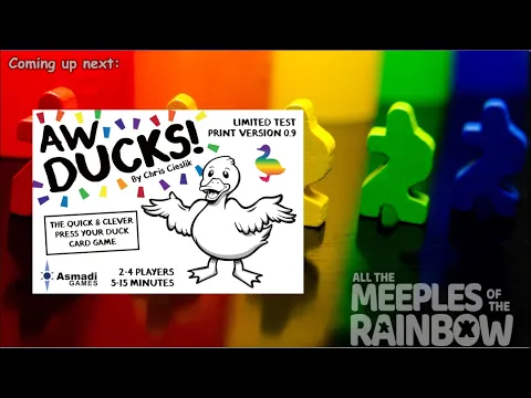 All the Games with Steph: Aw, Ducks! - Teach & Playthrough