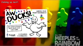 All the Games with Steph: Aw, Ducks! - Teach & Playthrough