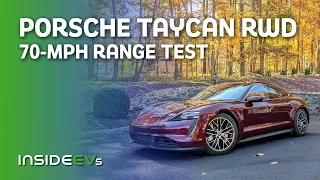 2021 Porsche Taycan RWD: InsideEVs 70 MPH Range Test
