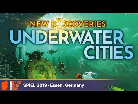 Underwater Cities New Discoveries - game overview at SPIEL 2019
