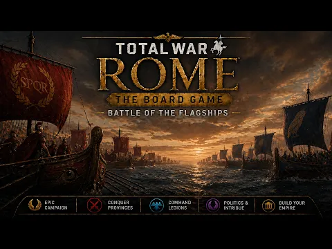 Rome Total War: The Board Game - Naval Battle - Flagships - Late Stage