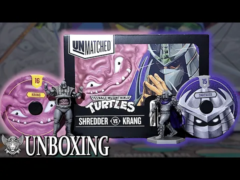 Unmatched Adventures TMNT: Shredder & Krang Hero Pack Unboxing — What's Inside?