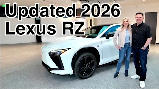 Some much-needed updates! // 2026 Lexus RZ first look