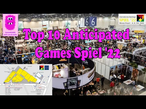 Top 10 Anticipated Games - Essen Spiel 2022