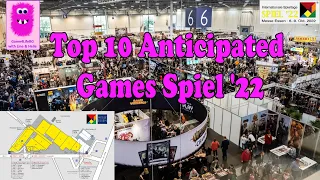 Top 10 Anticipated Games - Essen Spiel 2022