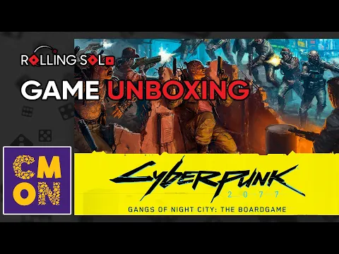 Cyberpunk 2077: Gangs of Night City | Game Unboxing