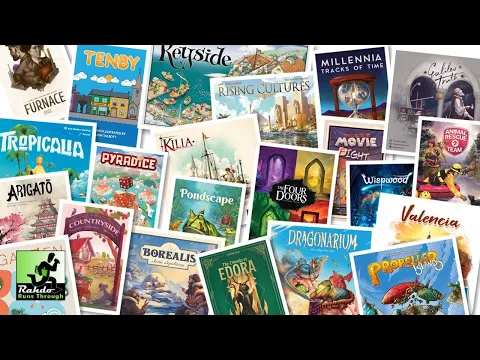 22 Essen Spiel Games Ranked & Reviewed! Rahdo Rounds Up November '25