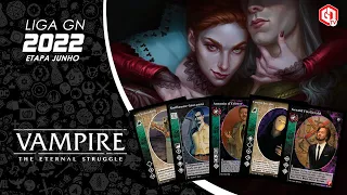 Vampire The Eternal Struggle (VTES) Gameplay | Etapa Junho 2022