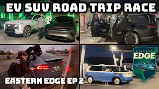 The Eastern Edge Continues! Electric SUV Race From Maine To Florida Pushes Through The Night