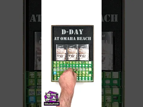 D-Day at Omaha Beach - Insert - ChihuahuaPrint3D