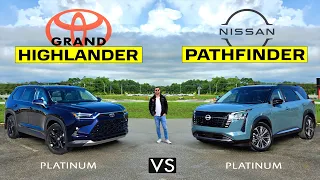 NEW vs. OLD SCHOOL?? -- 2026 Nissan Pathfinder vs. 2026 Toyota Grand Highlander: Comparison