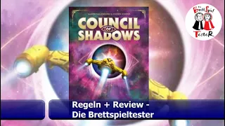 Council of Shadows von alea - Regeln + Review - Brettspiel - Die Brettspieltester