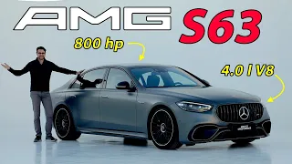 The most powerful S-Class ever! 2023 Mercedes S63 AMG E Performance REVIEW