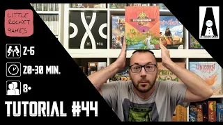 Tutorial #44: come si gioca a Tutankhamun (gioco da tavolo edito dalla Little Rocket Games)