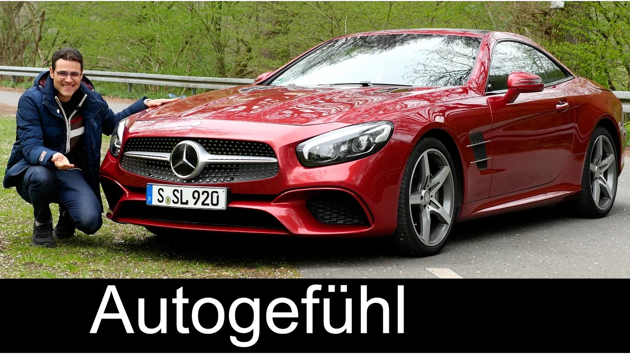Mercedes SL FULL REVIEW Facelift SL 400 / SL SL 450 test driven 2018/2017