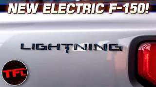 BREAKING NEWS: New All-Electric Ford F-150 LIGHTNING Truck Is Official!