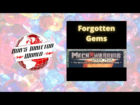 Forgotten Gems : Mechwarrior Dark Ages