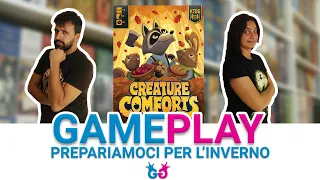Creature Comforts, Partita Completa al gioco da tavolo in cui ci prepariamo per il letargo!