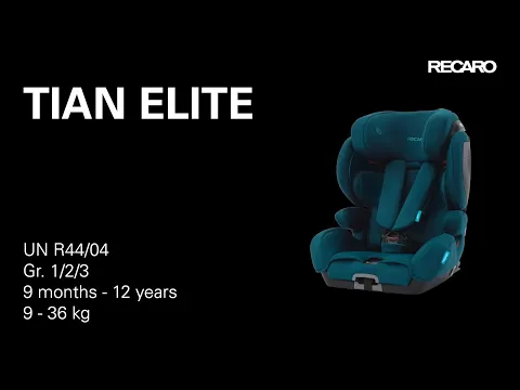 Video zu Recaro Tian Elite Select Night Black