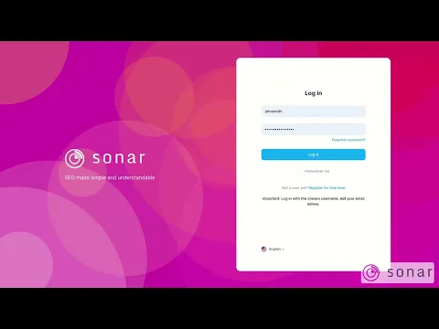 Sonar - video