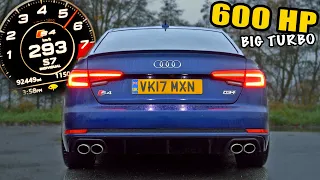 600HP AUDI S4 B9 *TURBO UPGRADE* // 100 200 & AWESOME V6 SOUND!!