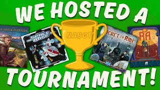 We Hosted a Boardgame Tournament!