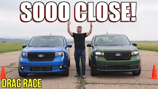 Is the Ford Maverick Lobo ACTUALLY a Performance Truck? We Drag Race It to Find Out!