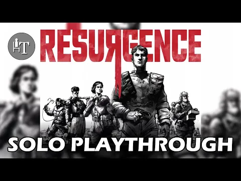 Resurgence Board Game - Solo Playthrough - Surviving the Apocalypse