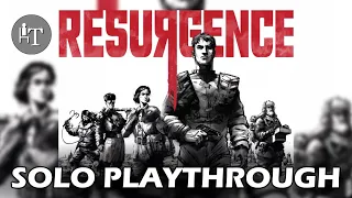 Resurgence Board Game - Solo Playthrough - Surviving the Apocalypse