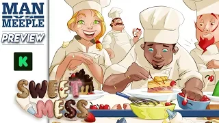 Sweet Mess Preview by Man Vs Meeple (Big Kid Games)