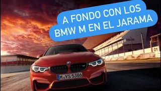 VUELTA RÁPIDA AL JARAMA con BMW M: Testando los M al limite