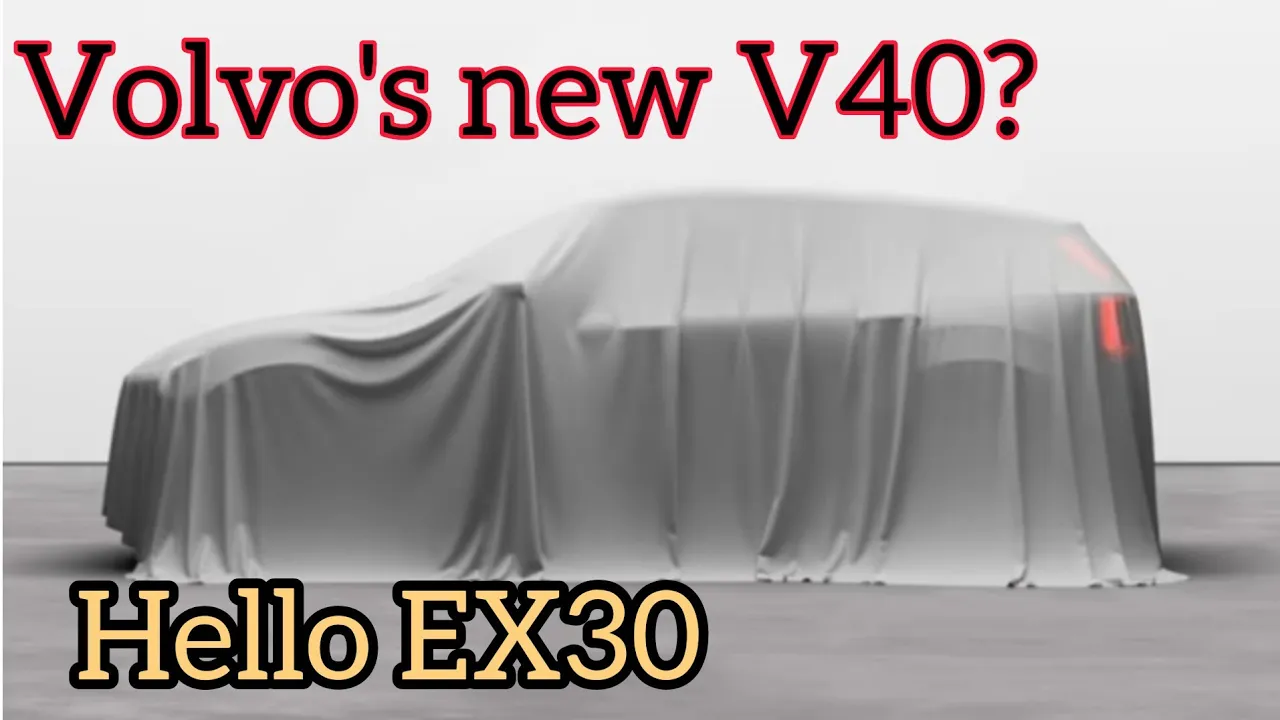 Volvo's new V40? 😎 Hello #EX30