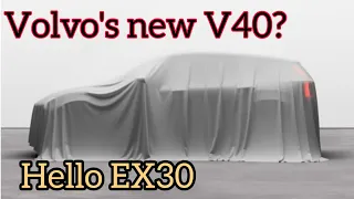 Volvo's new V40? 😎 Hello #EX30