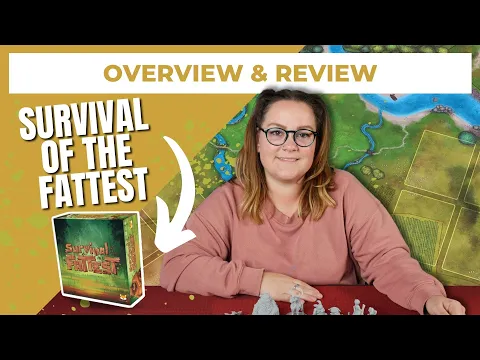 Survival of the Fattest | Kickstarter | Board Game Overview and Review
